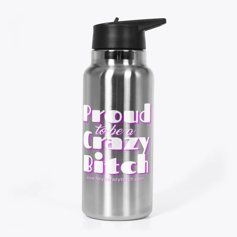 Official Crazy Bitch Pride Drinkware