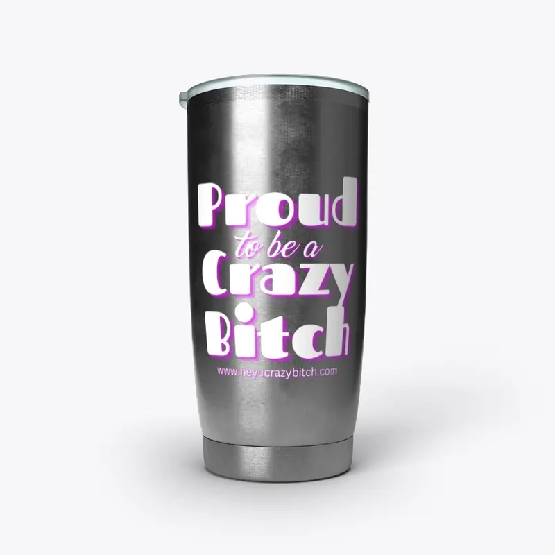 Official Crazy Bitch Pride Drinkware